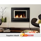 Rinnai Sapphire Inbuilt Gas Log Flame Fire